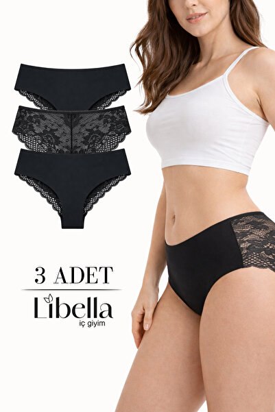 LİBELLA İÇ GİYİM Σειρά Premium Νέας Σεζόν Μεγάλο Μέγεθος Δαντελωτό με Λεπτομέ...