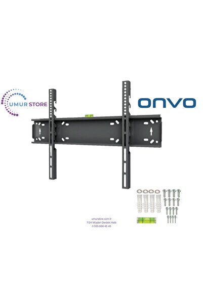 ONVO 50” 50OVF9001UQ / 43”- 65” inç Lcd Led Televizyon Sabit Duvar Askı Aparatı