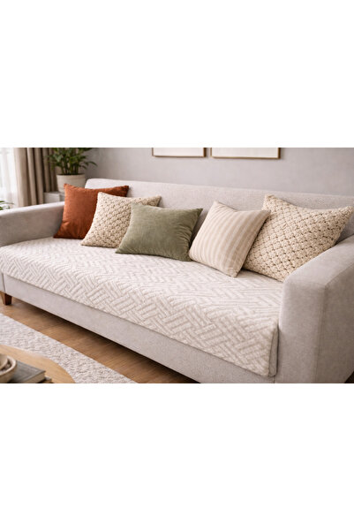 MER HOME Κάλυμμα καναπέ για τρεις άτομα (1 τεμάχιο) Μόνο κάλυμμα για το κάθισ...