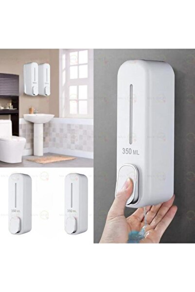 MAİN SHOP 2 ΤΕΜ. 350 ML Δοχείο σαπουνιού Επιτοίχιο Δοχείο σαμπουάν ντους Υγρό...