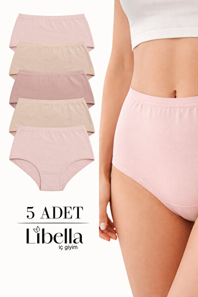 LİBELLA İÇ GİYİM Γυναικεία εσώρουχα 5 τεμαχίων Lycra με εξαιρετικά ψηλή μέση ...