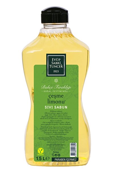 Eyüp Sabri Tuncer Natural Olive Oil Liquid Soap Fountain Lemon Liquid Soap 15...