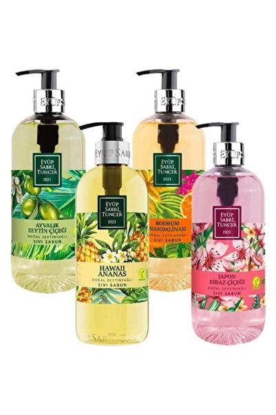Eyüp Sabri Tuncer Liquid Soap Set 500 ml X 4