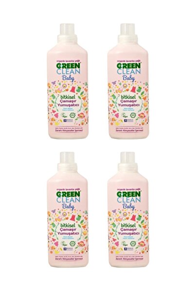 Green Clean U Baby Çamaşır Yumuşatıcı 1 L x 4