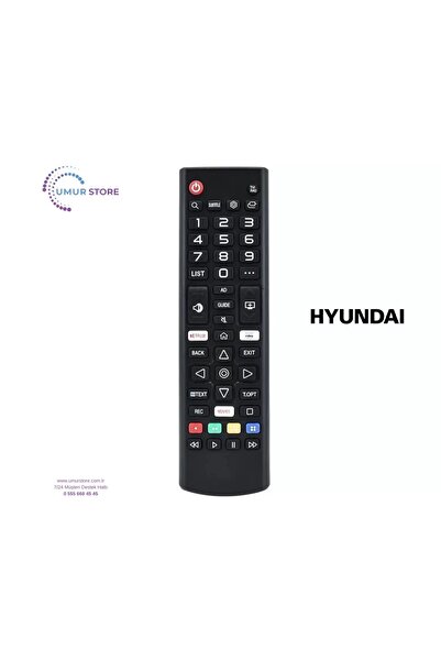 Herz Hyundai İle Uyumlu Model 75HYN3205 Webos Tv Kumanda-Mikrofonsuz