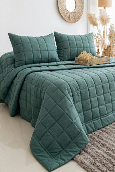 ZEBRACASA Σετ Κάλυμμα Διπλού Κρεβατιού Alora / Πράσινο