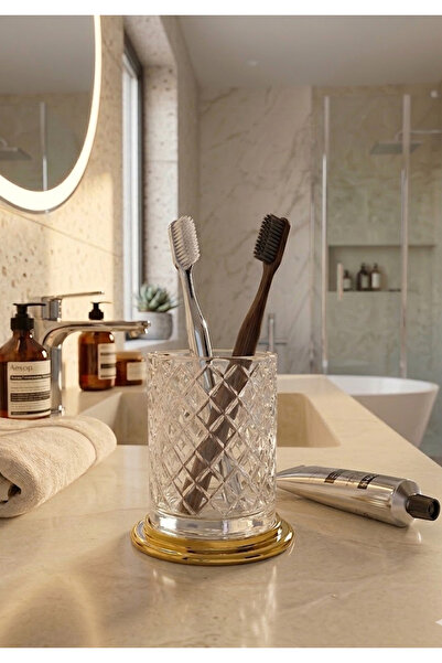 Kozak Θήκη οδοντόβουρτσας από κρυστάλλινο γυαλί