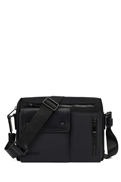 Derimod Men's Black Mini Messenger Bag 25Wbd301114