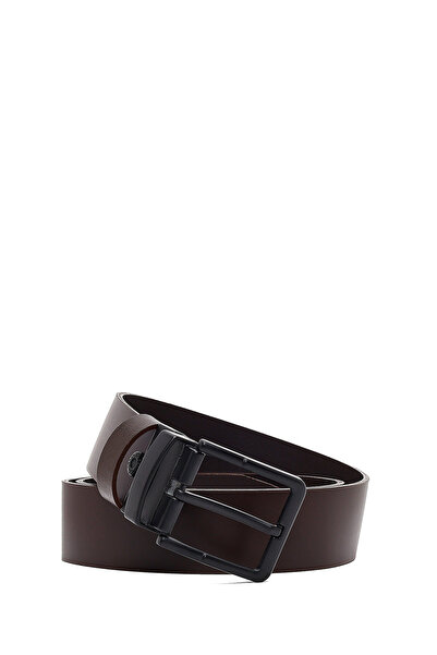 Derimod Men's Brown Leather Belt 000A2D1307318