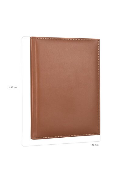 2K Δερμάτινο Σημειωματάριο Ημερολόγιο Ατζάντα Χωρίς Ημερομηνία Καρό 160 Φύλλα...