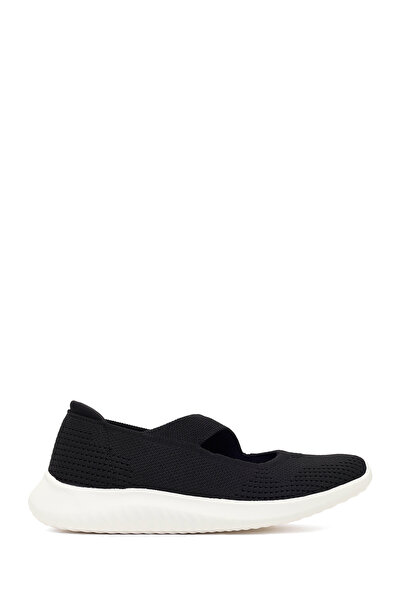 Derimod Zero Women's Black Thick Soled Fabric Shoes 26Pfe49516F