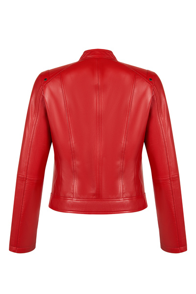 ALA Semi-Double Riders Jacket RED USED加工 ALA Semi-Double Riders Jacket RED USED加工 【公式通販】