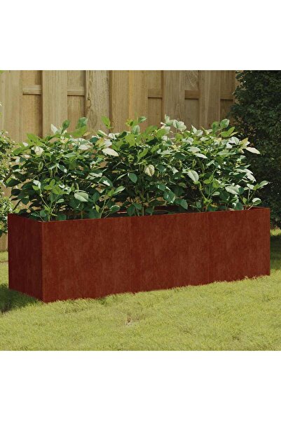 vidaxl Garden Raised Bed 120x40x40 cm Corten Steel
