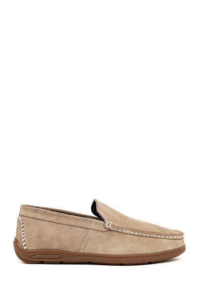 Derimod Ανδρικό δερμάτινο casual loafer από βιζόν και σουέντ 26SFD660410