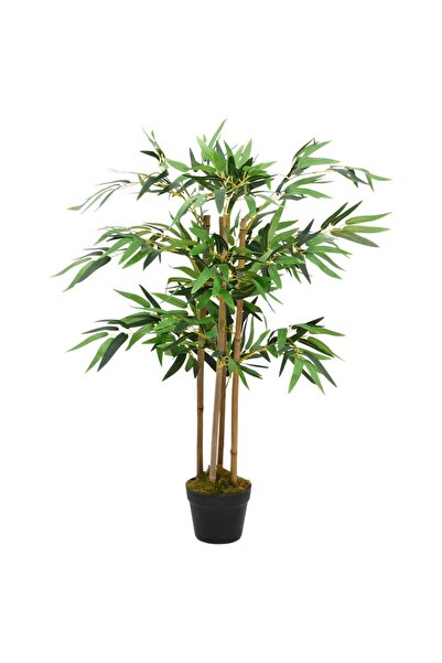 vidaxl Artificial Bamboo Plant Twiggy with Pot 90 cm