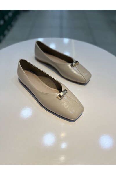 Alphus Γυναικείες κομψές καθημερινές μπαλαρίνες Vollex Blunt Molded