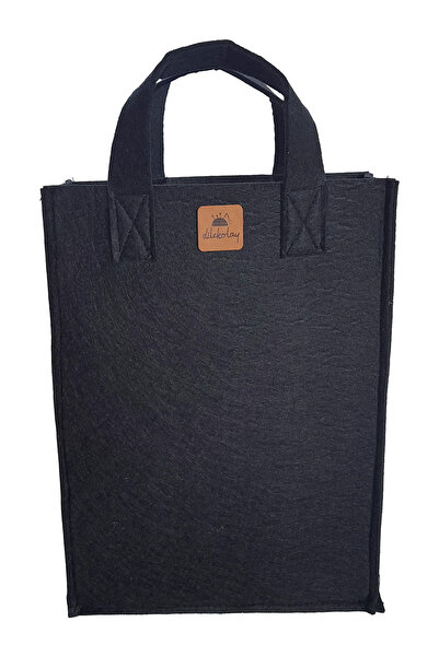 Butik Tasarım Keçe El Çantası - Basic Orta Boy- 24x33x8cm