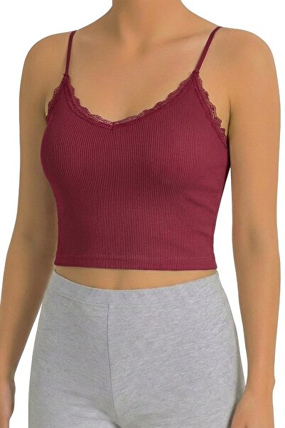 Öts Γυναικείο σουτιέν με κορδόνια και τιράντες (96% βαμβάκι - 4% ελαστάνη)