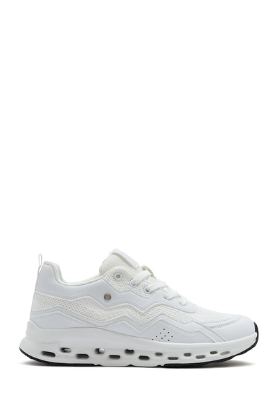 Derimod Γυναικείο sneaker με κορδόνια σε μπεζ χρώμα με χοντρή σόλα 25SFE495714