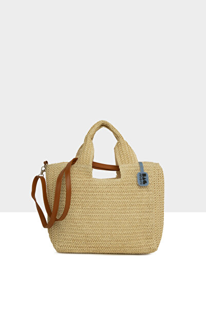 Bagmori Τσάντα ώμου - Εκρού - Ψεύτικο δέρμα