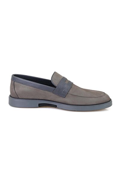 Desa Pantofi casual pentru bărbați din piele nubuc gri Barnes