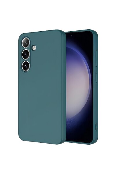 PiyasaSepeti Samsung Galaxy A05S Inside Velvet Silicone Case Khaki