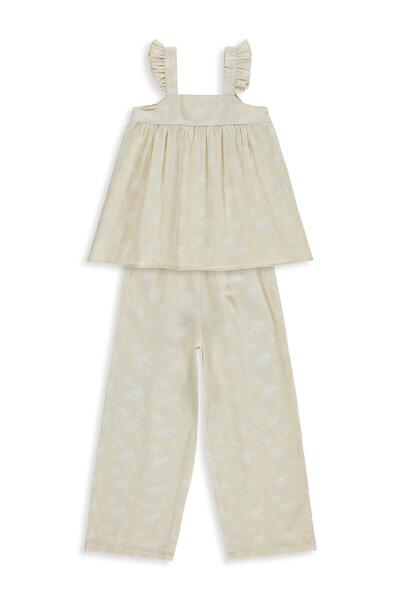 Civil Girls Σετ με σχέδιο φοίνικα για παιδιά 6-9 ετών - Ελεφαντόδοντο