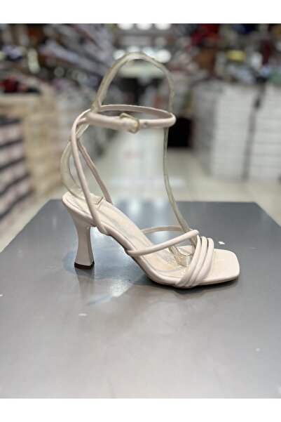 Hacıoğlu Ayakkabı Scarletta Thin Heel Women's Strappy Shoes