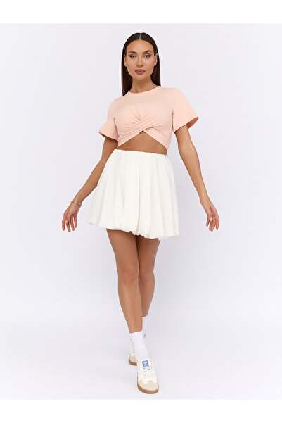 BiRiBU CROP PUDRA . 2 Ip Full Likralı. Jarseli