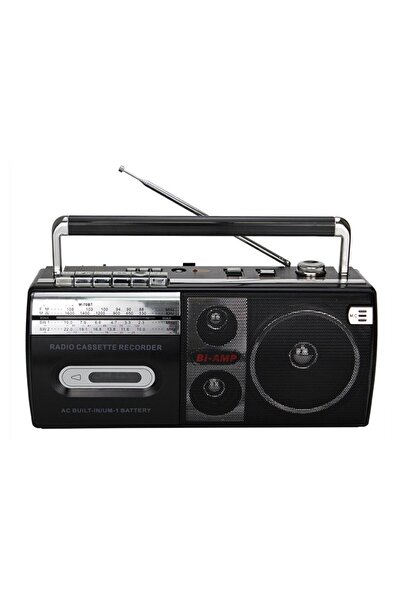 Sezy M70 Fm Radyo Bluetooth Speaker Müzik Seti Kaset Çalar USB MP3 Çalar
