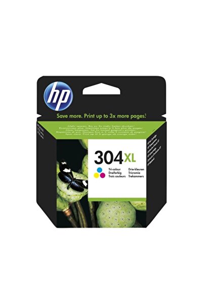 HP 304XL Color Renkli Yüksek Kapasiteli Kartuş N9K07AE