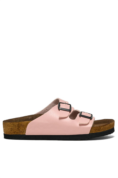 Tonny Black Παιδικά πέδιλα με διπλή αγκράφα σε σκόνη Unisex Comfortable Fit P...