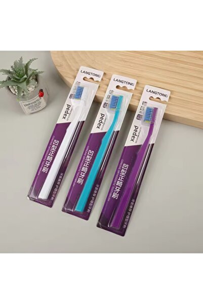 Choice3 C691-mix 3pcs 1PC Clean Orthodontic Braces Adult Orthodontic Toothbru...