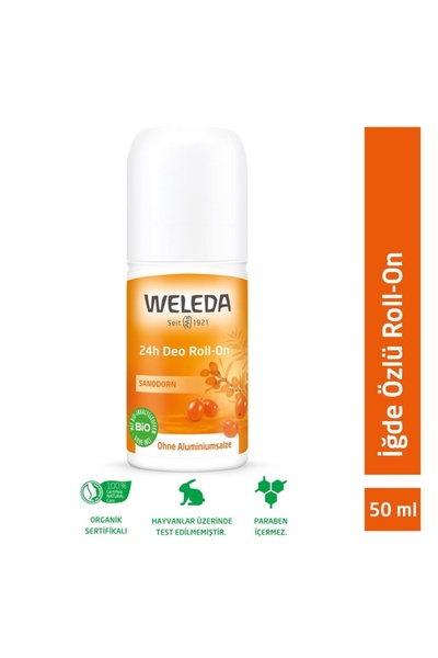 Weleda Sanddorn Roll On Deodorant 50 ml