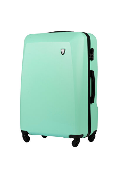 WINGS BRAND Valiză mare WINGS PLOVER 28" galbenă - ABS, 4 roți, încuietoare c...