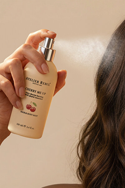 Atelier Rebul Cherry Me Up Kiraz ve Misk Saç & Vücut Spreyi 100 ml Body Mist