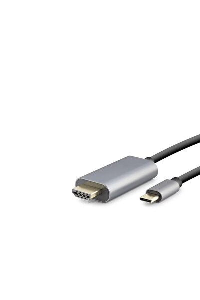 Skygo Type-C to HDMI Cable Hdtv 4K 60Hz Pvc 1.8m Gray Hdx7837