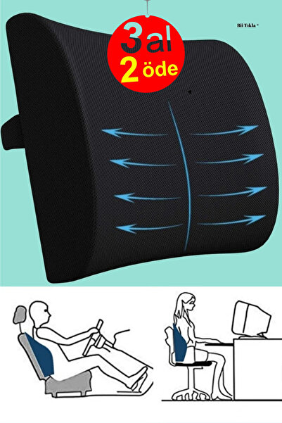 Viscomina Υποστήριξη πλάτης Auto Vehicle Cushion Chair Cushion Pu Sponge Μαξι...