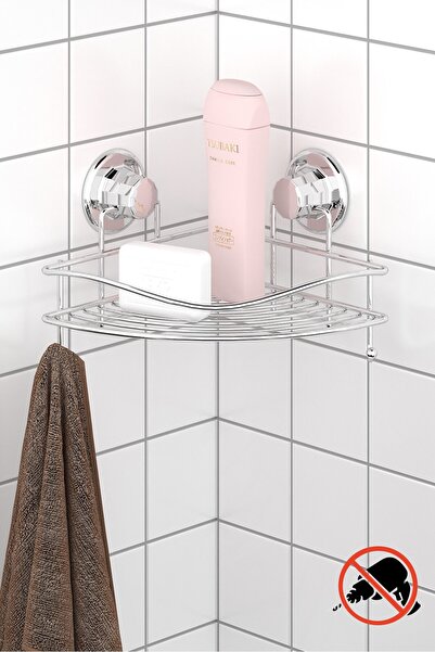 Teknotel Βιδωτό τρυπάνι διάτρησης Είναι απαραίτητο! Γωνιακό ράφι μπάνιου μονή...