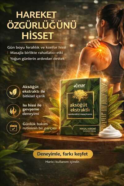 Çınar aksöğüt ekstartlı kremi