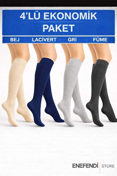 NF ND ENEFENDİ 4 ζευγάρια μητρικές κάλτσες ✦   Κάτω από το γόνατο ✦   Χοντρό ...