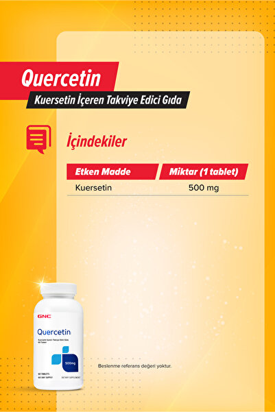 GNC GNC Quercetin – 60 Tablet
