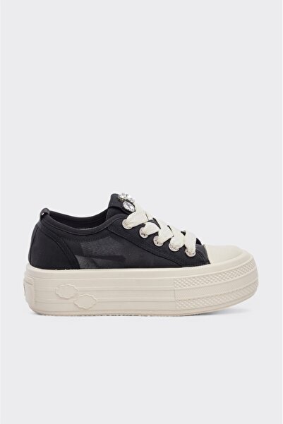 derinet Taşlı Fileli Comfort Kadın Sneaker