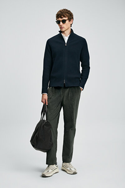 Lufian Ανδρική ζακέτα Amber Navy Blue