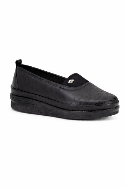RedPlay Black Mother Shoes Daily Comfortable Women's Shoes
