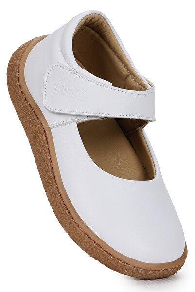 Kiko Kids Lida %100 Deri Günlük Kız Çocuk Babet Ayakkabı