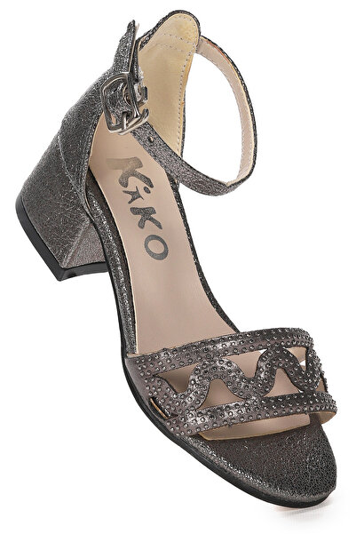 Kiko Kids Else Daily Fetiță Sandale Cu Toc 3 Cm Pantofi Rochie De Seară