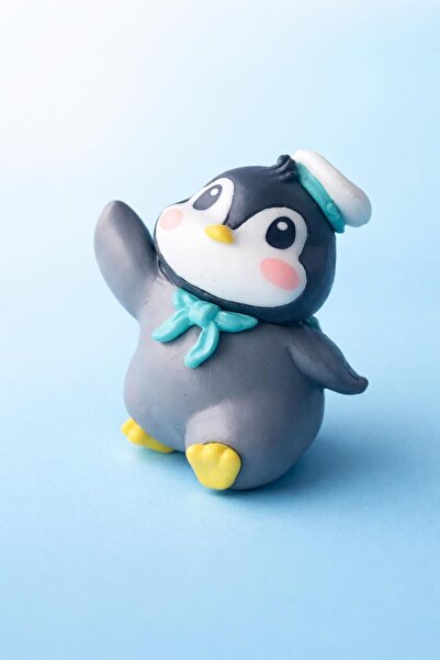 est-co 3D Penguin Car Decoration Door Handle Decoration Accessory