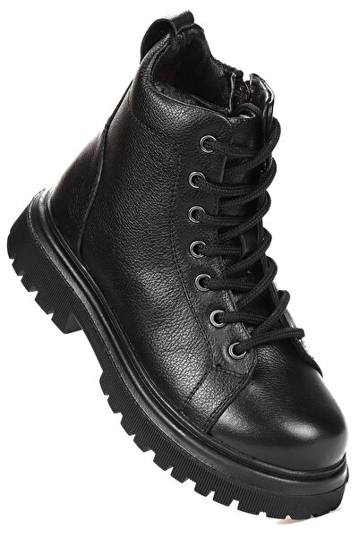 Kiko Kids Rita 100% δερμάτινα παπούτσια για κορίτσια με φερμουάρ