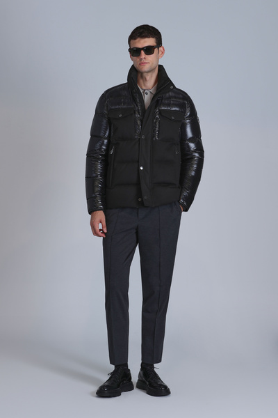 Lufian Genius Goose Feather Men's Coat Black